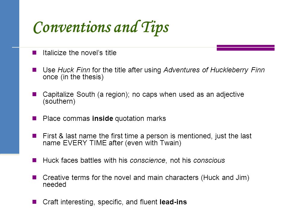 The battle of huckleberry finn with his inner consciousness